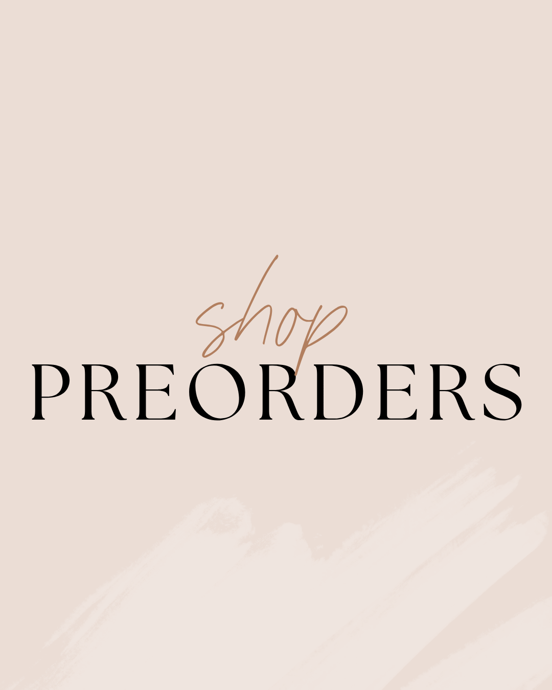 shop preorders