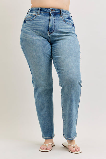 Sabrina High Waist Tummy Control Straight Leg Jeans