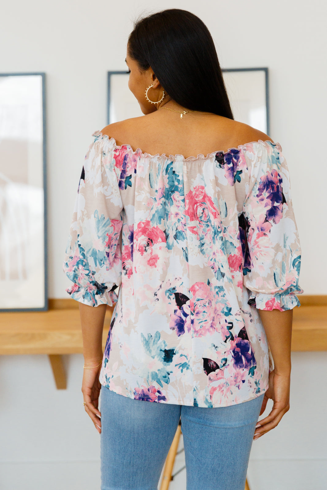 Arriving Early Ruffled Blouse!