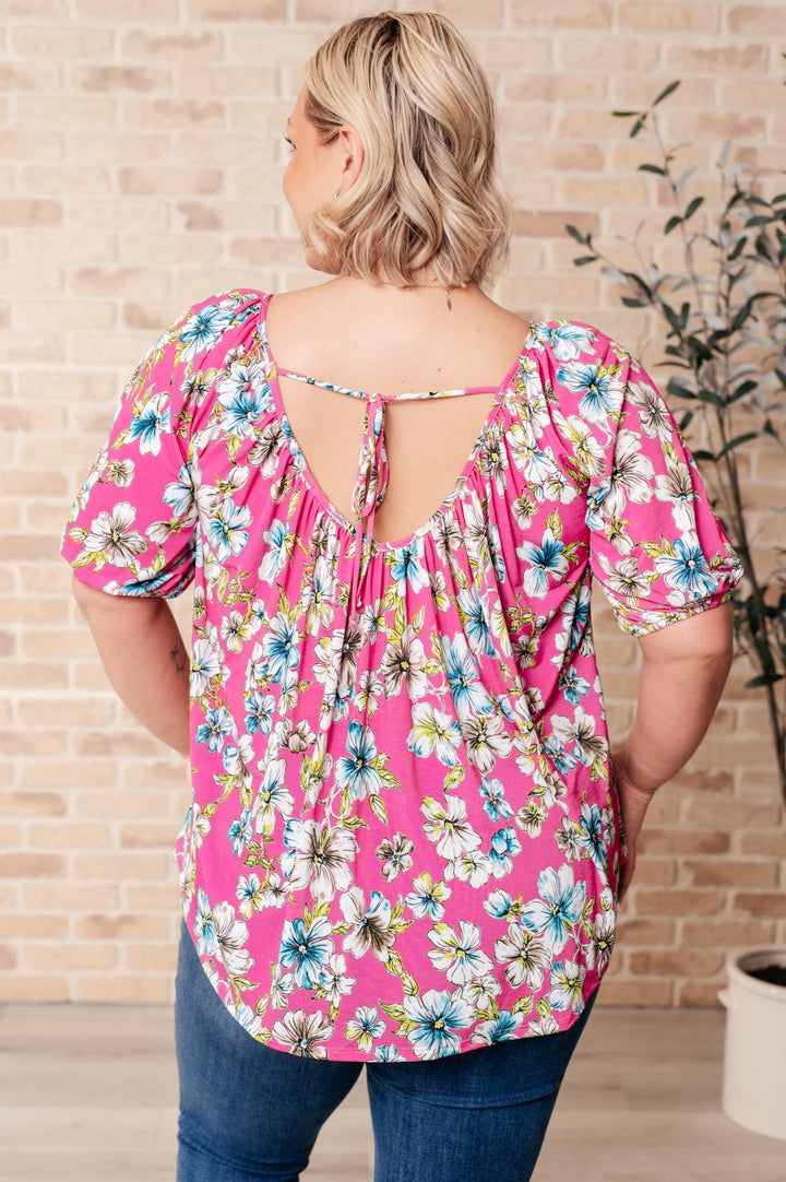 Bloom So Bright Floral Top!