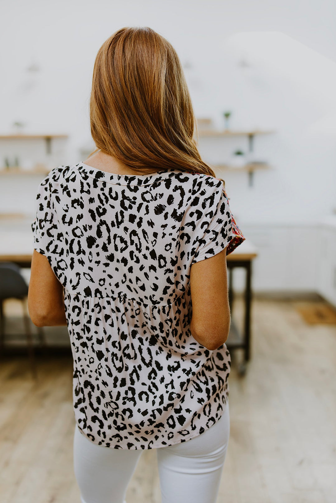 Bohemian Dreams Leopard Top!