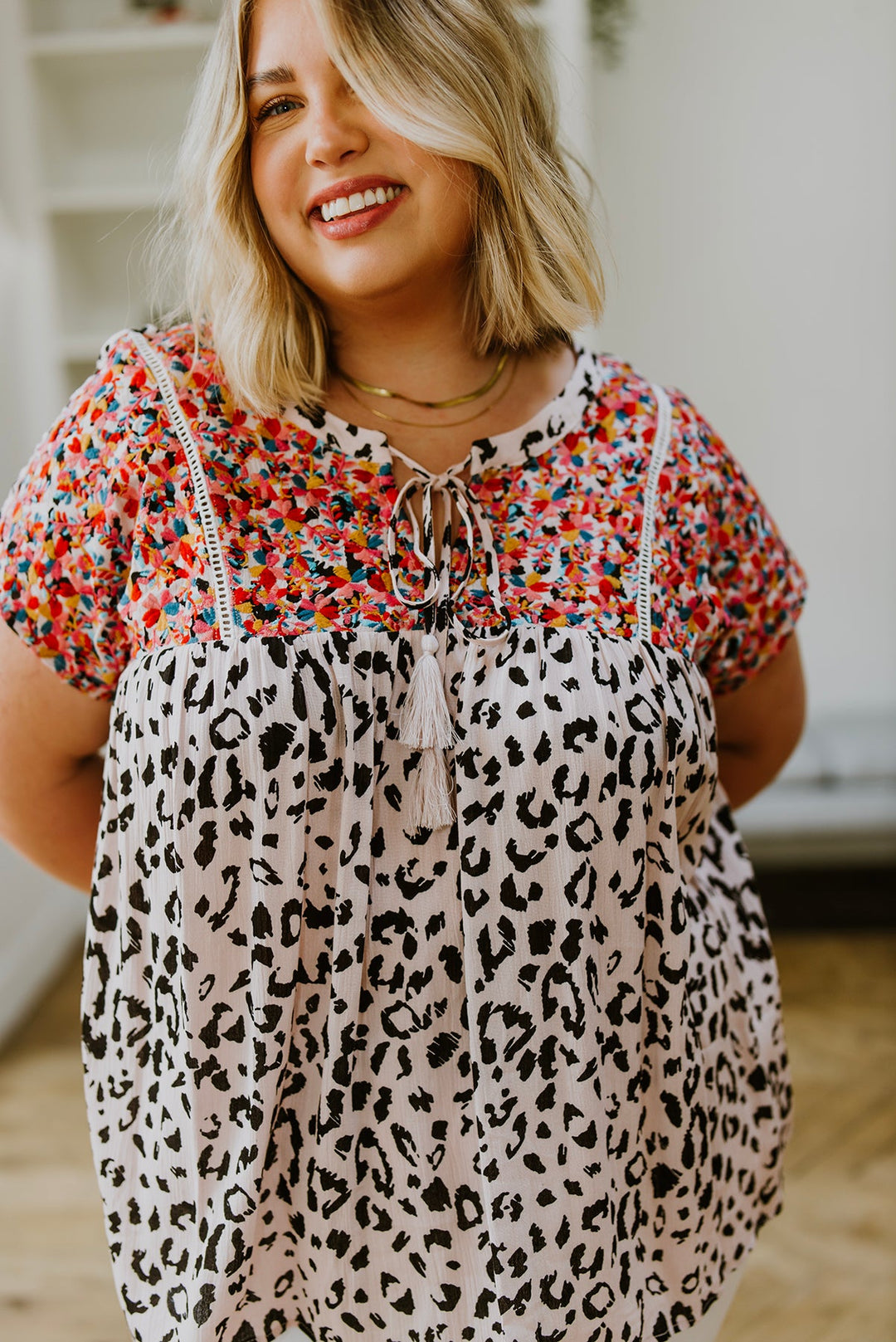 Bohemian Dreams Leopard Top!