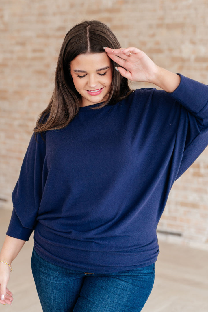 Casually Comfy Batwing Top!