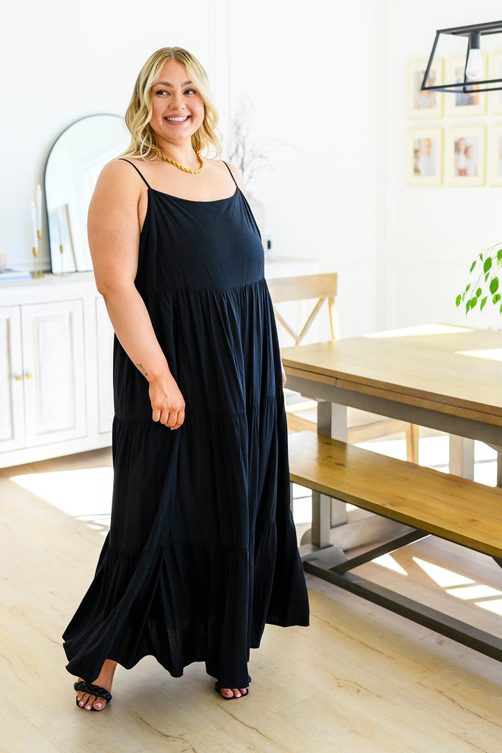 Classically Cool Tiered Maxi Dress!