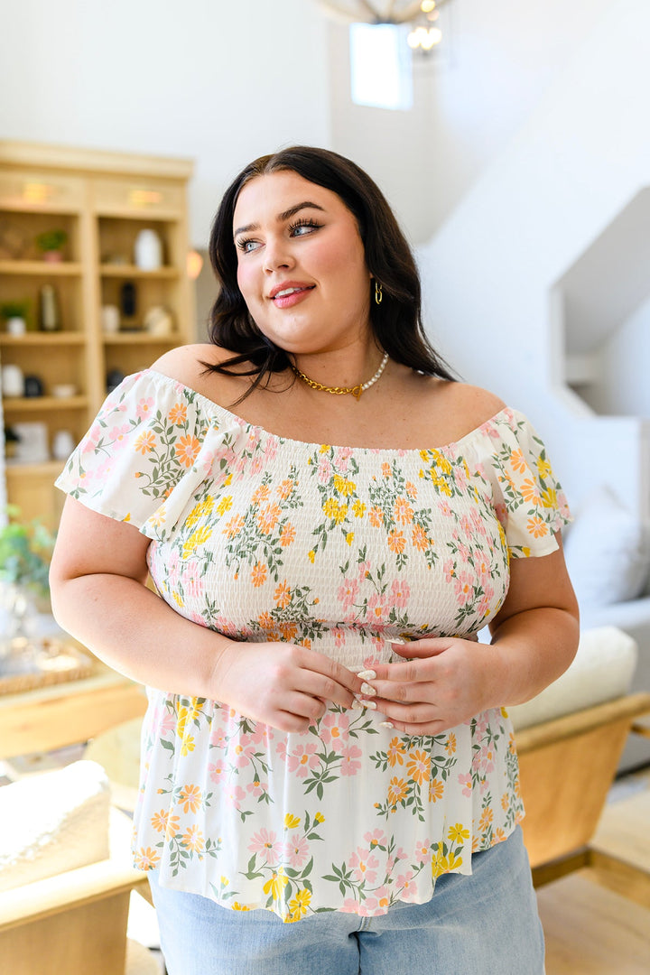 Constantly Cute Floral Top!