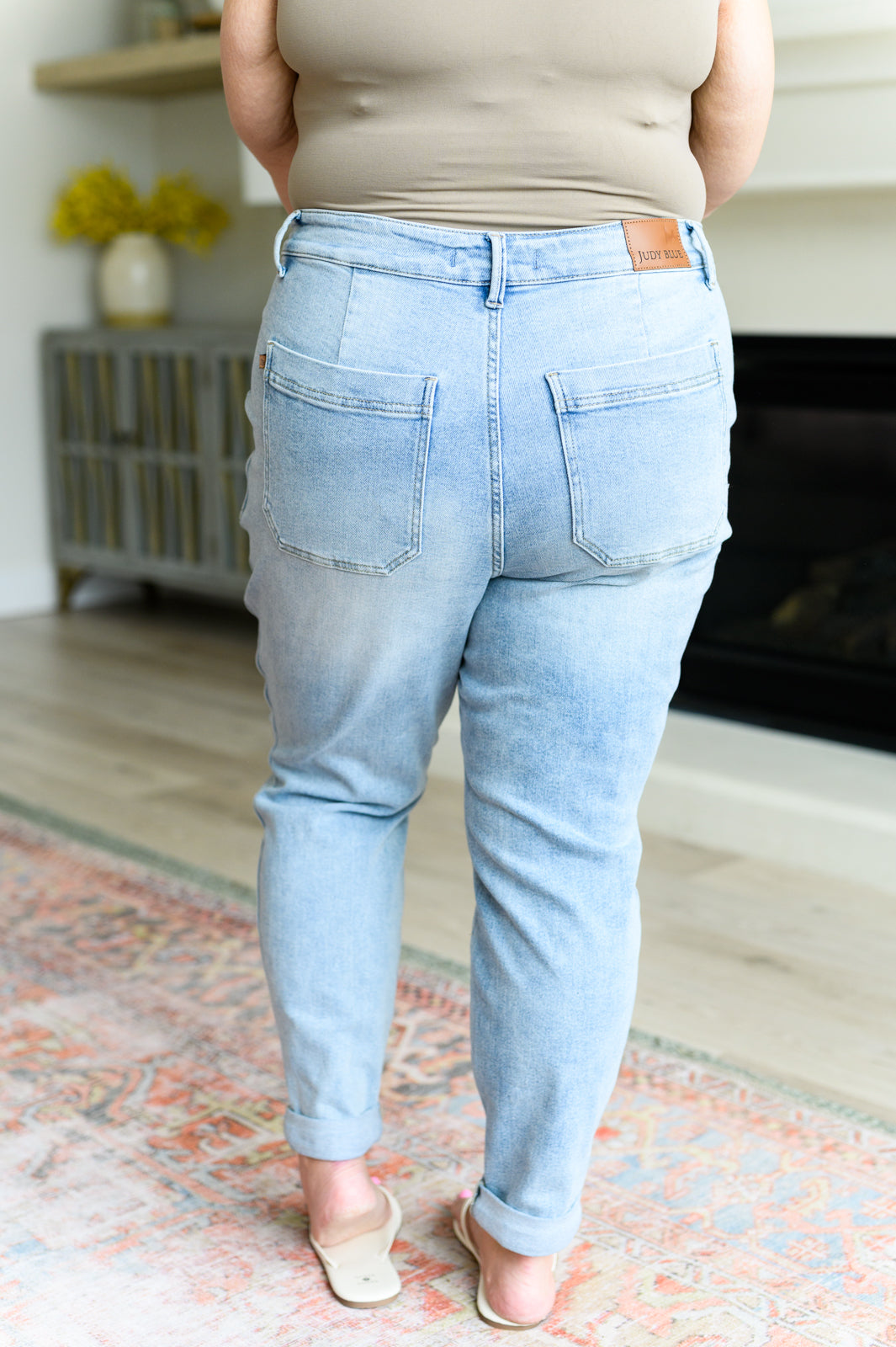 Judy Blue High Rise Vintage Denim Jogger