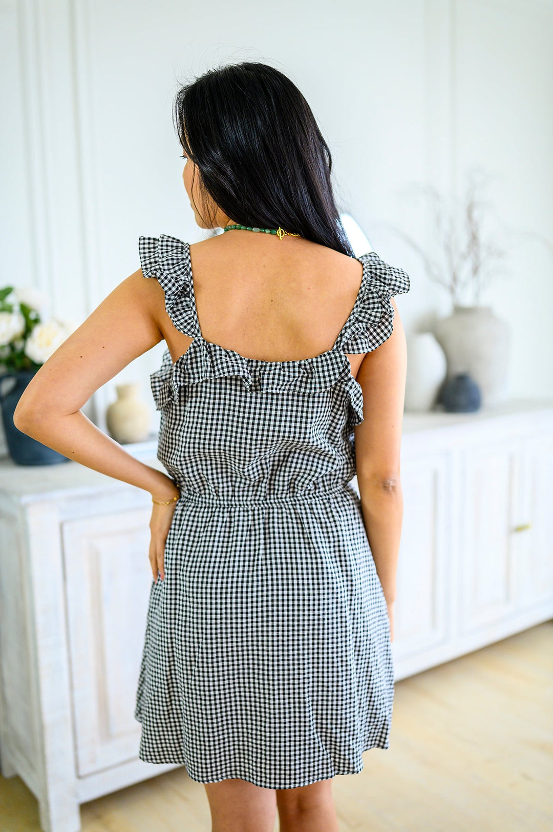 Day Date Gingham Dress!