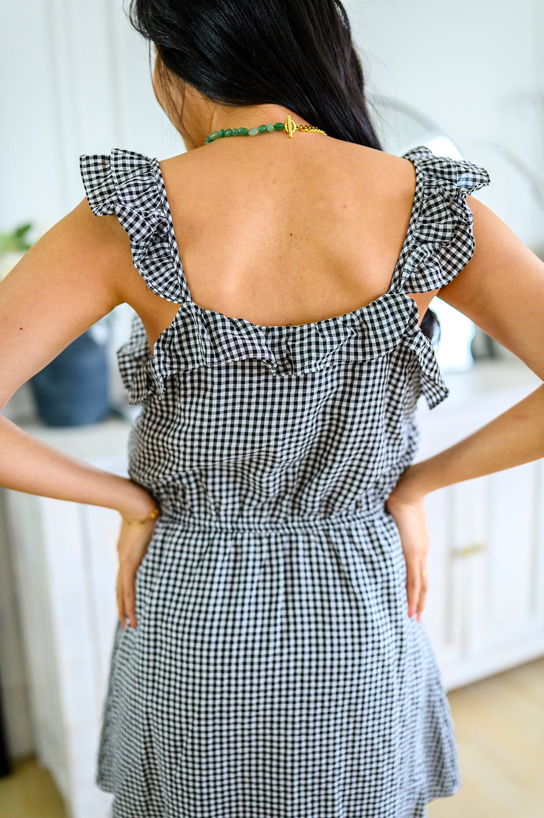 Day Date Gingham Dress!