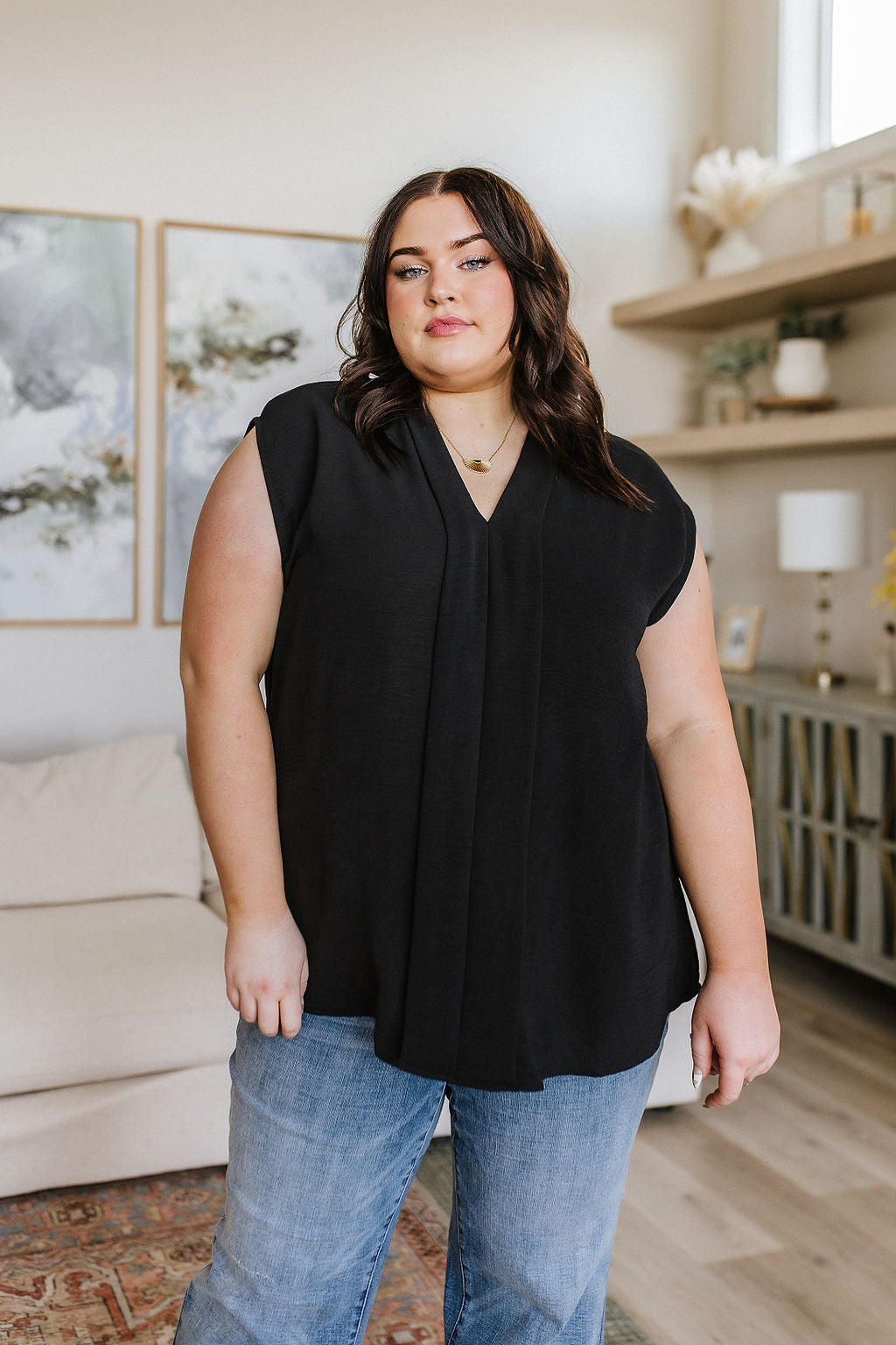 Elevate Everyday Blouse in Black!