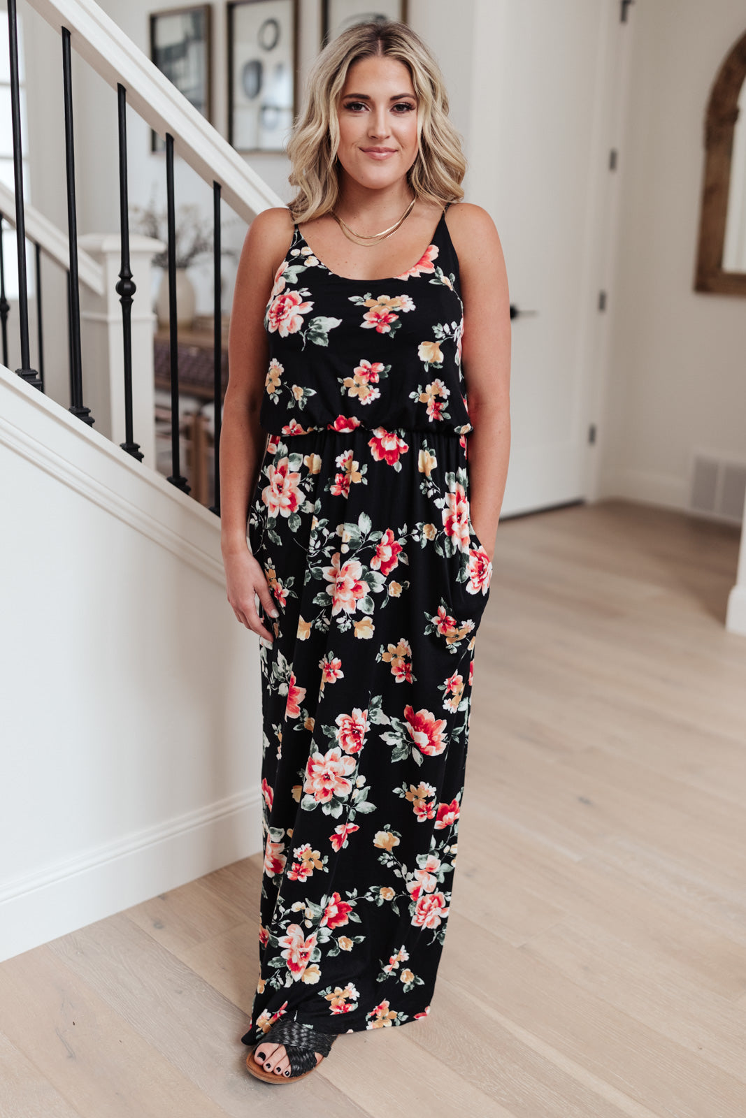 Floral Breeze Maxi Dress!