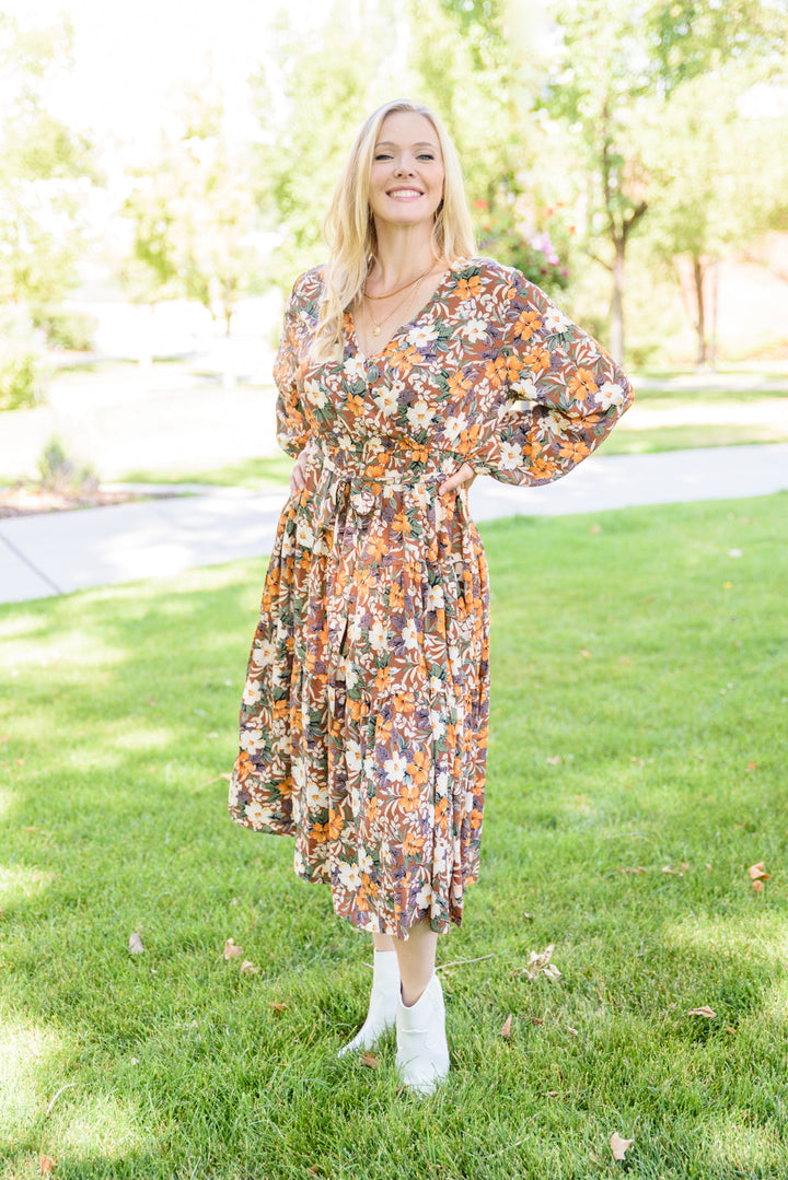 Floral Vibrations Dress!