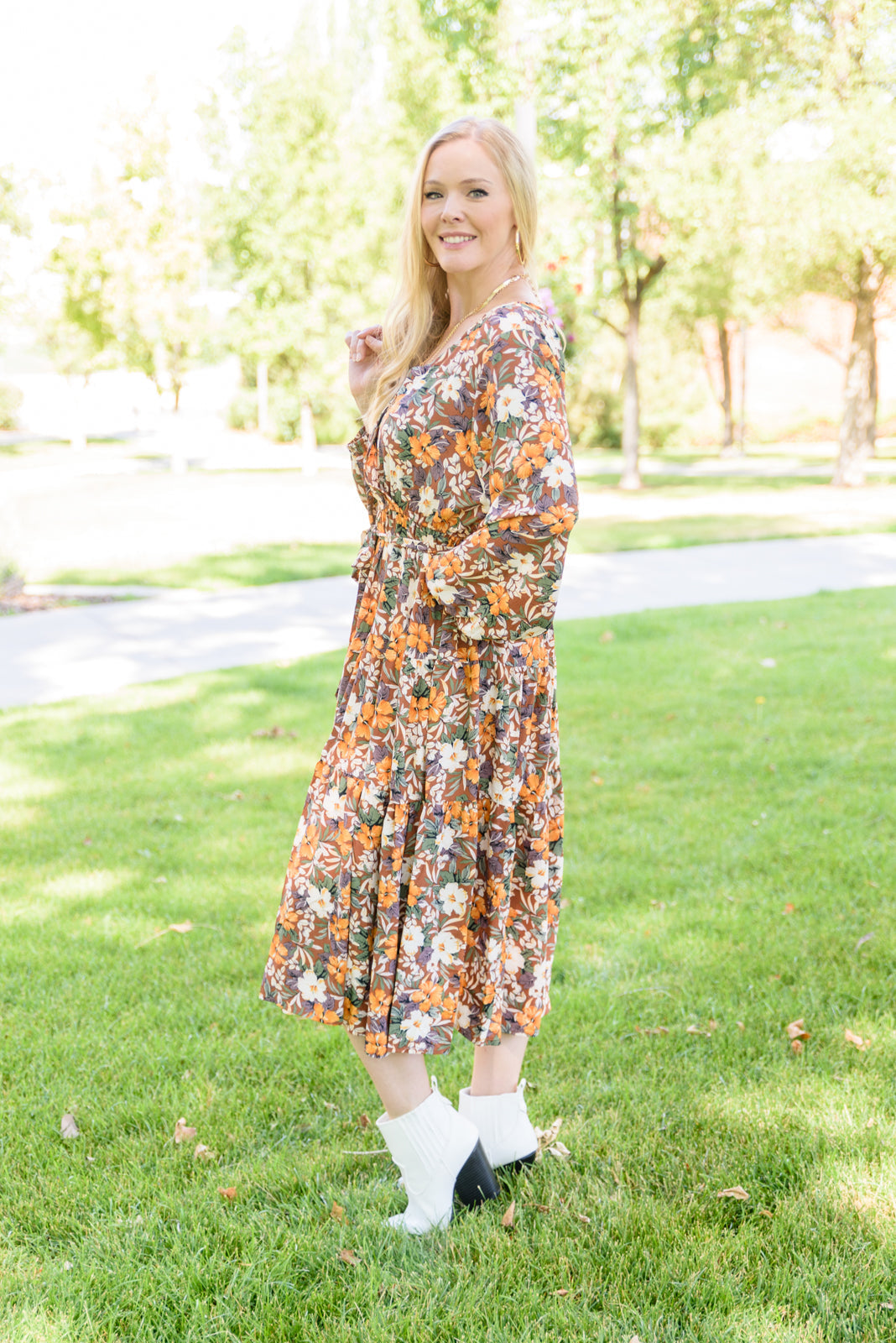 Floral Vibrations Dress!