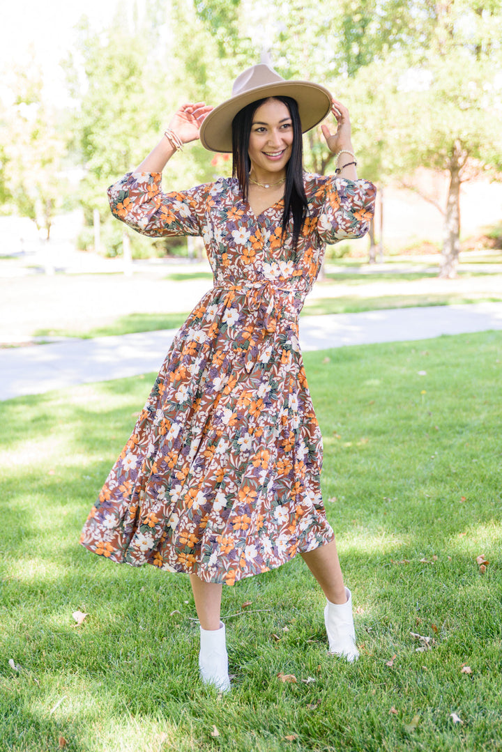 Floral Vibrations Dress!