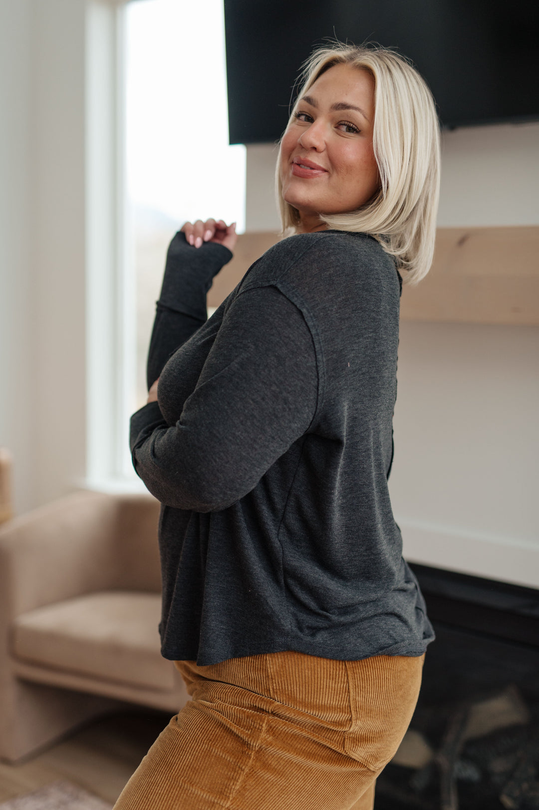 Good Luck Charm Long Sleeve Top!