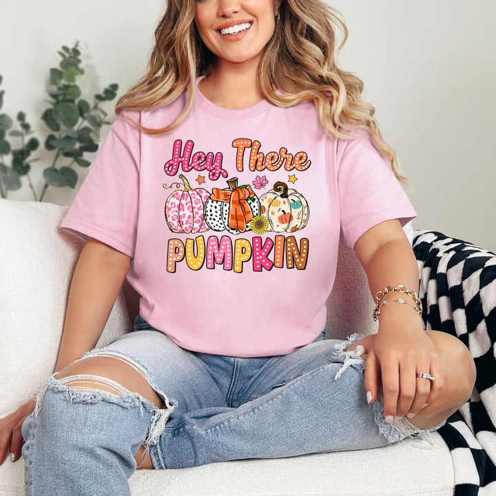 Hey There Pumpkin Graphic Tee (Ships in 3-5 days)