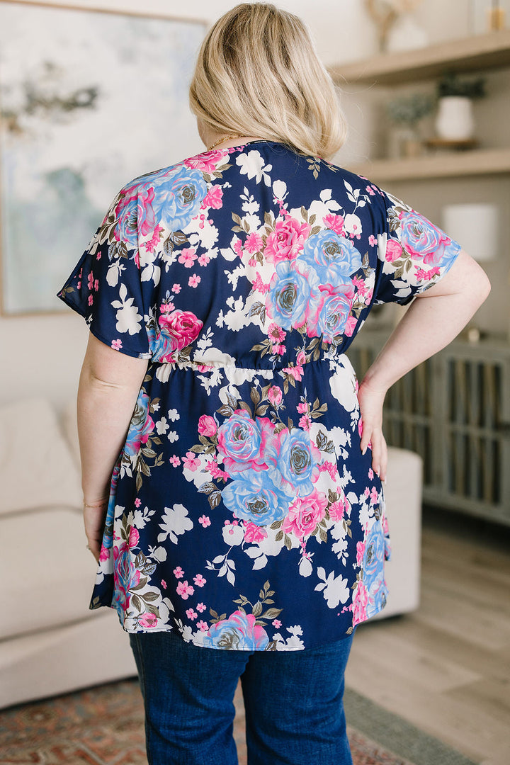 Hello Hummingbird Floral Top!