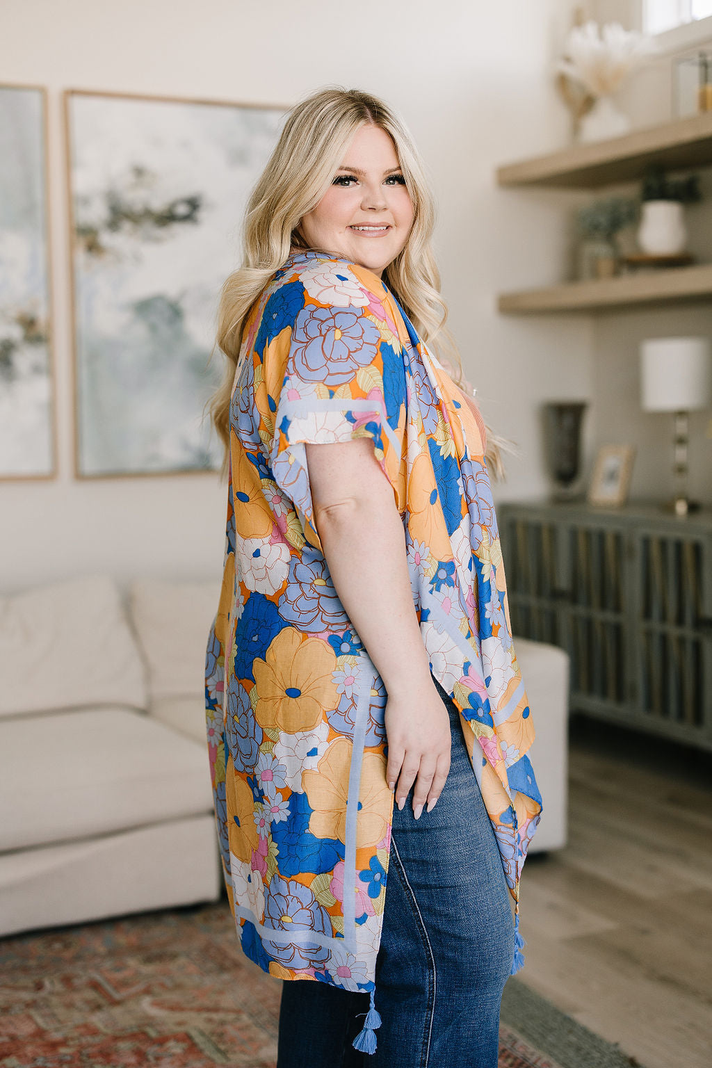 Island Living Floral Kimono!