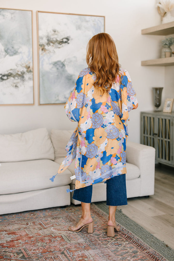 Island Living Floral Kimono!