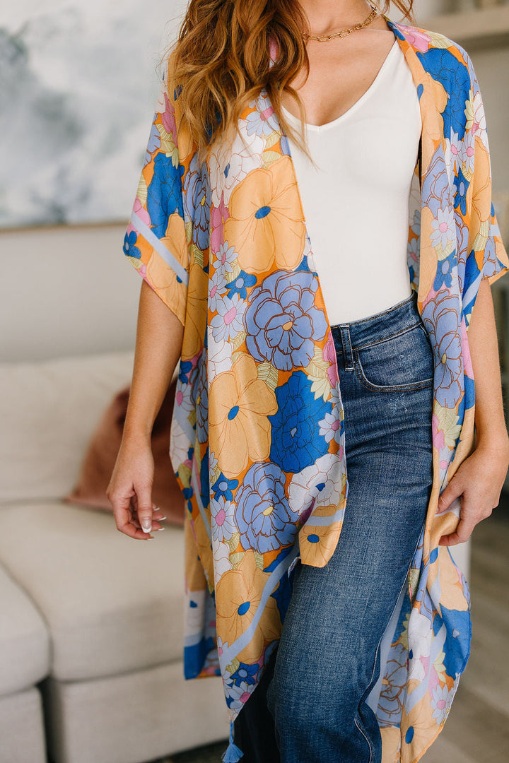 Island Living Floral Kimono!