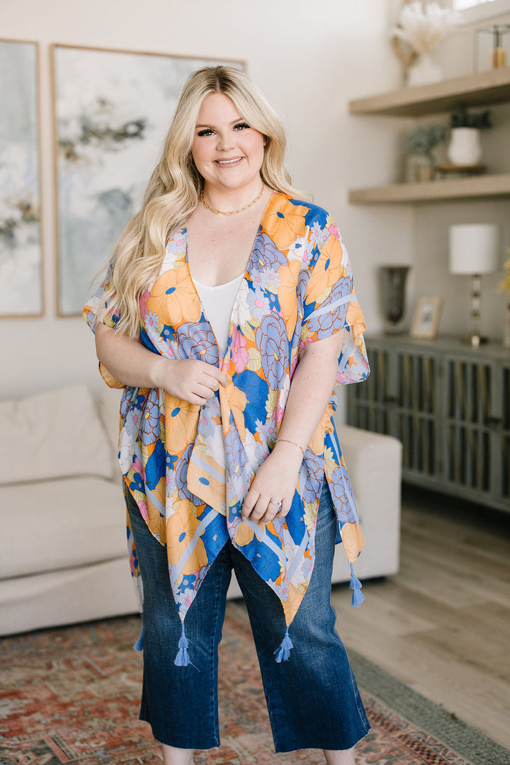 Island Living Floral Kimono!