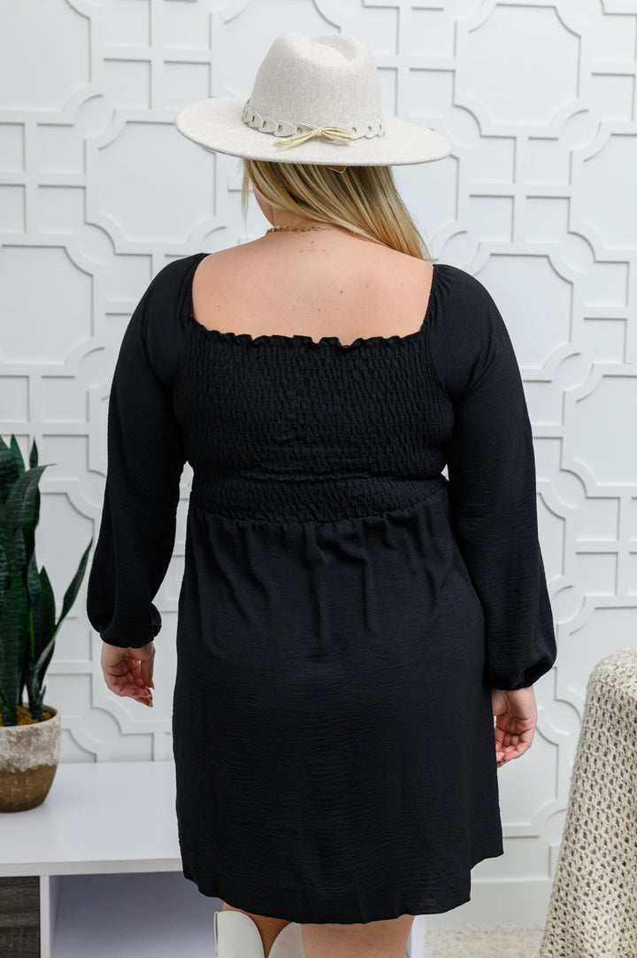 Love Like This Long Sleeve Dress in Black!