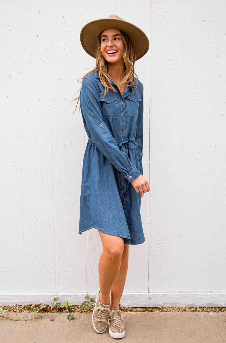 Midwest Denim Dress!