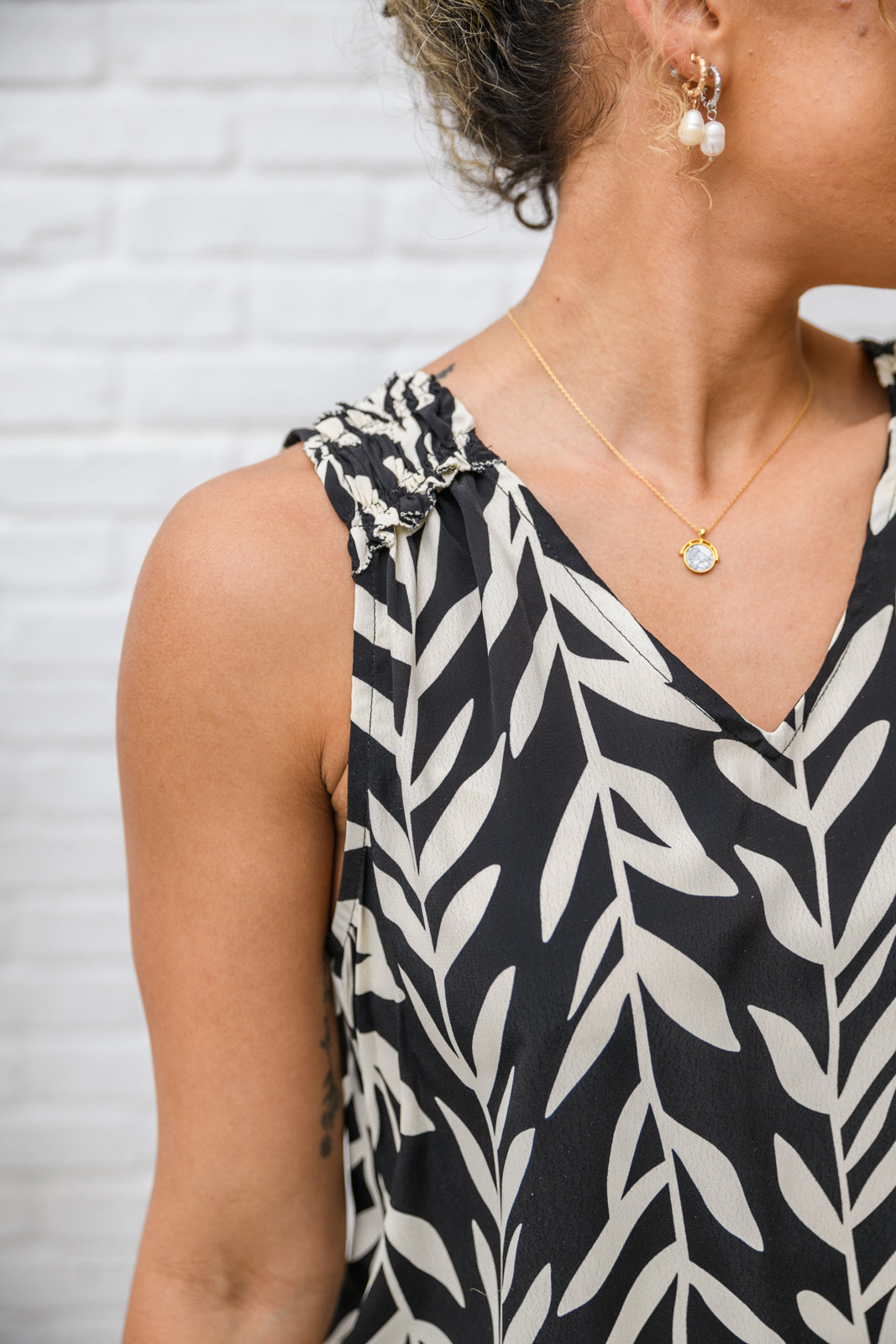 Office Talk Sleeveless Top!