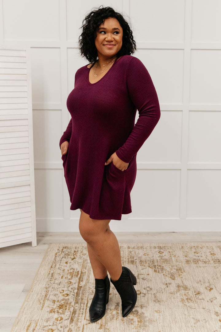 Paloma Tunic In Burgundy!