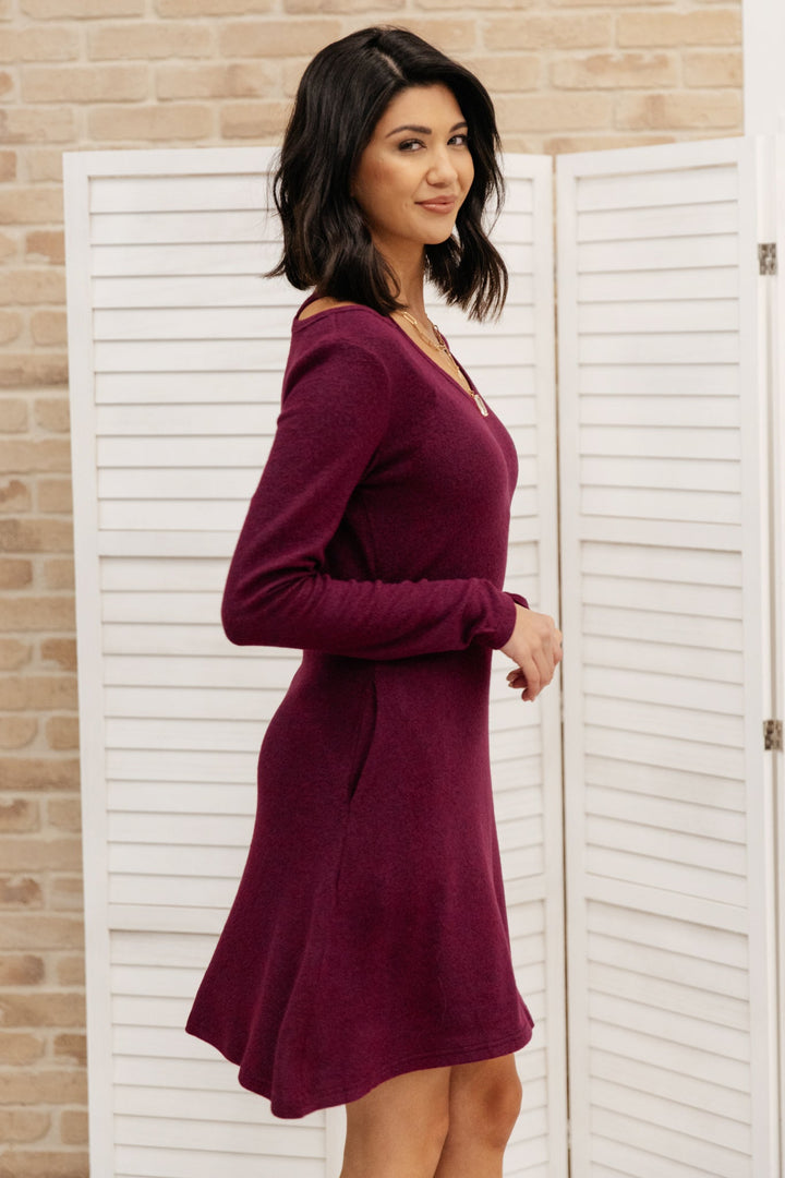 Paloma Tunic In Burgundy!