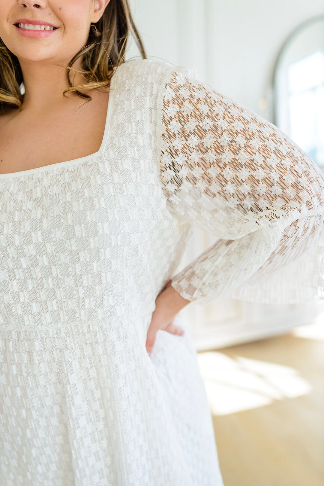 So Peaceful White Dress!