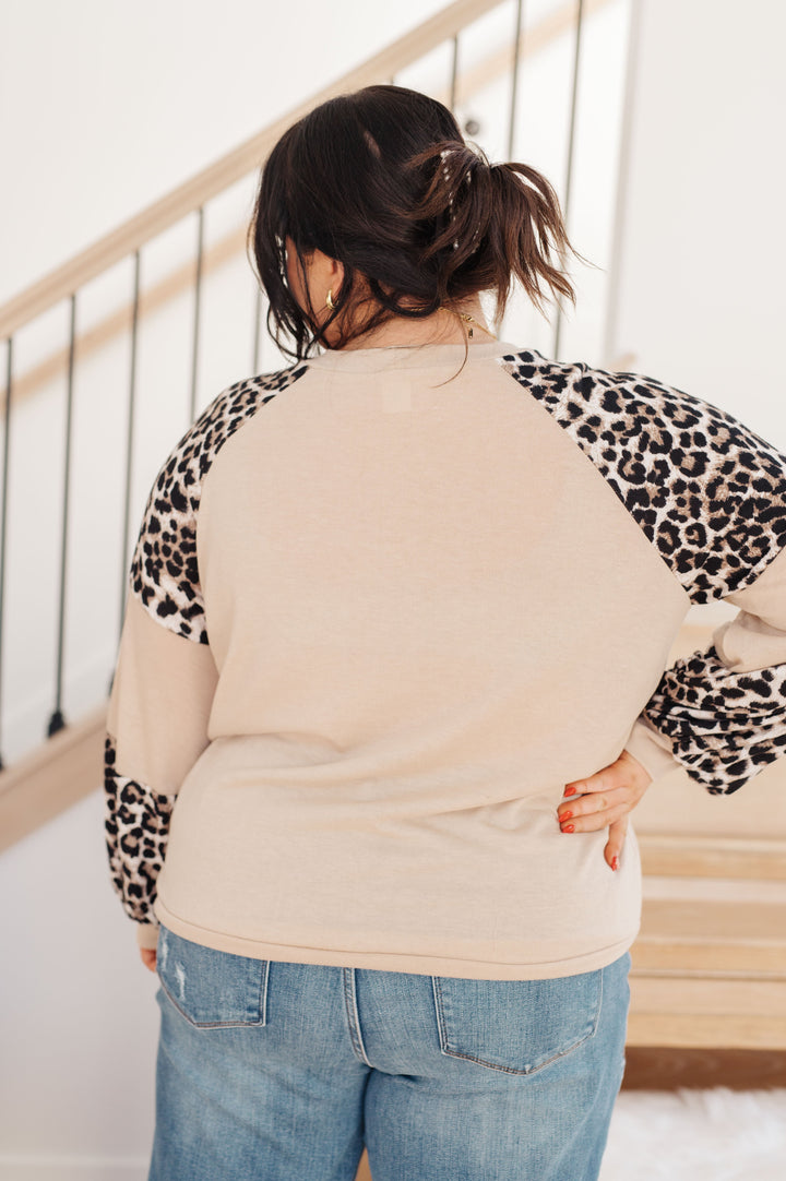 Sometime Safari Animal Print Top!