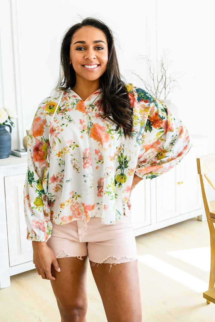 Spring Haiku Floral Blouse!