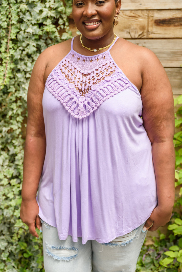 Taste of Bliss Tank in Purple!