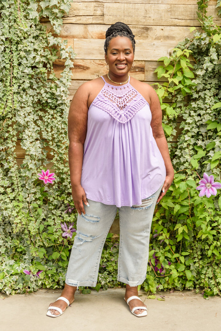 Taste of Bliss Tank in Purple!