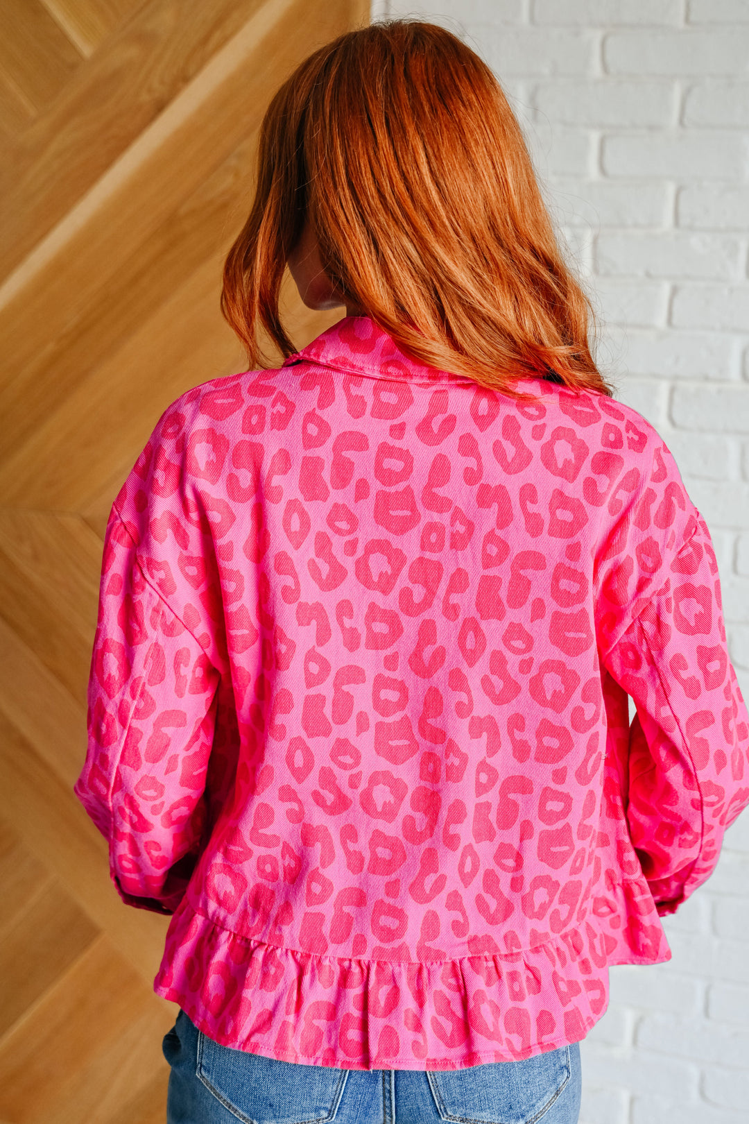 Wild At Heart Animal Print Button Down!