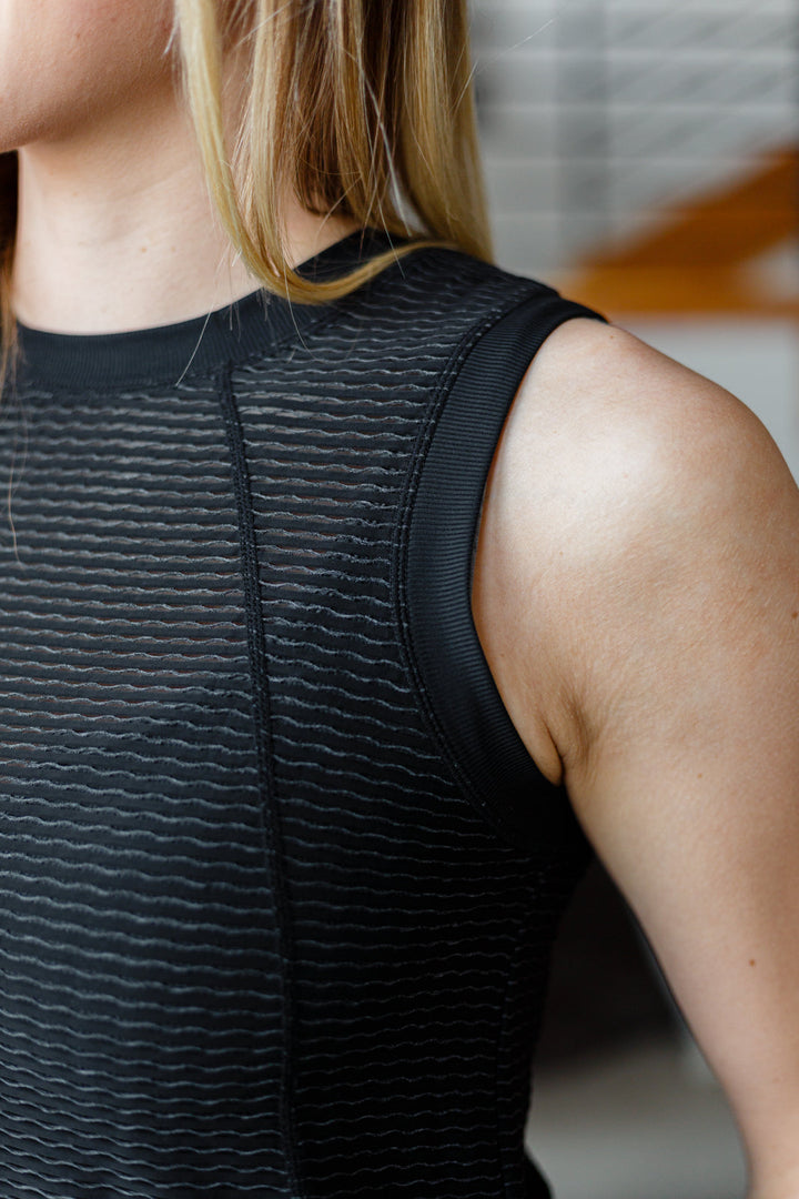 Zone In Workout Top in Black!