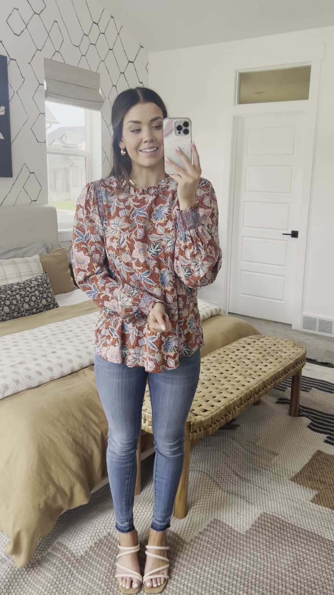 Floral Delight Blouse!