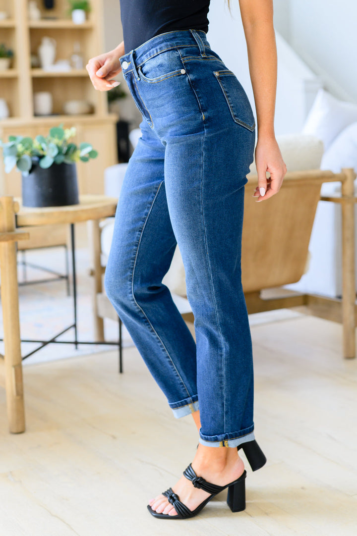 Judy Blue High Rise Boyfriend Jeans