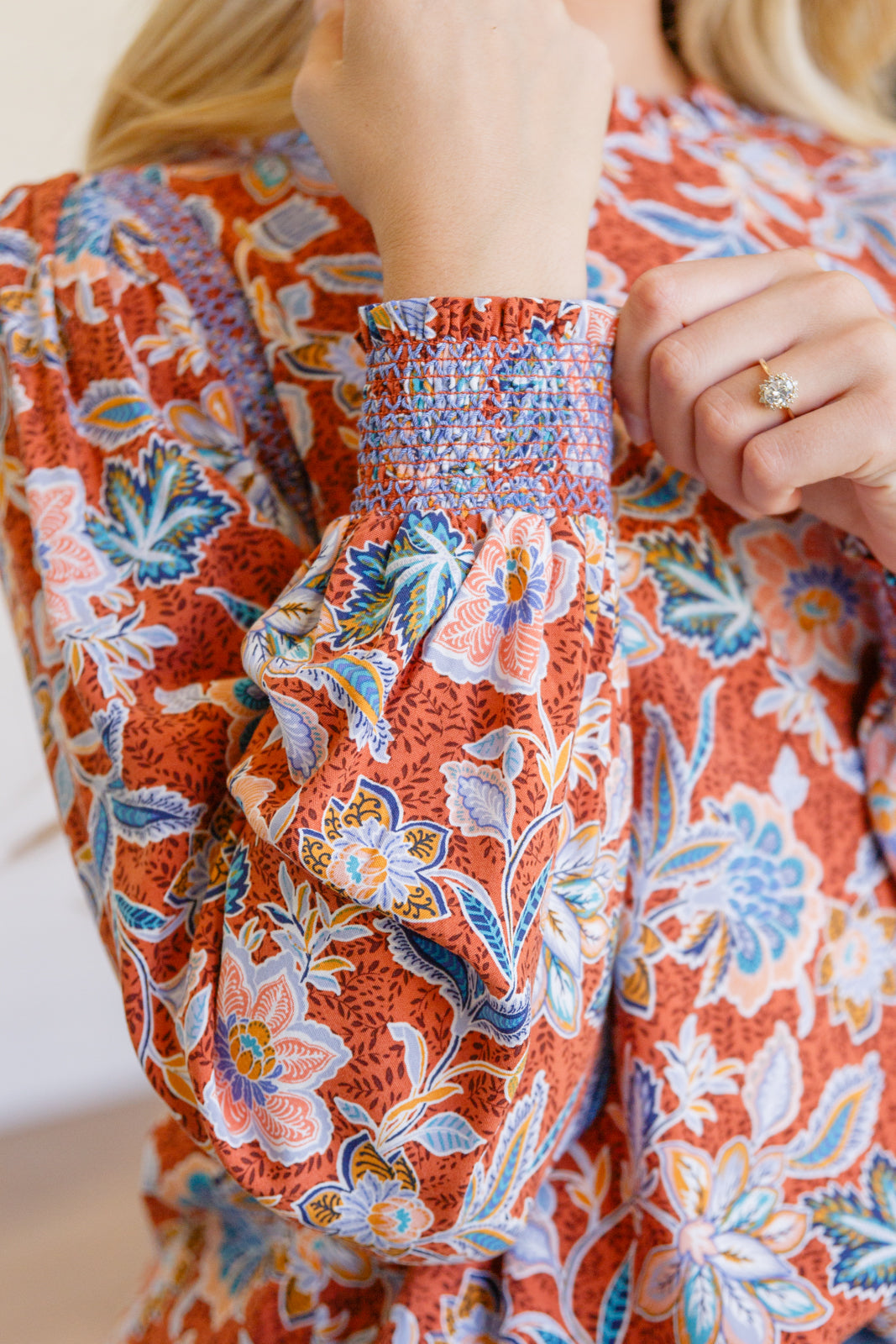 Floral Delight Blouse!