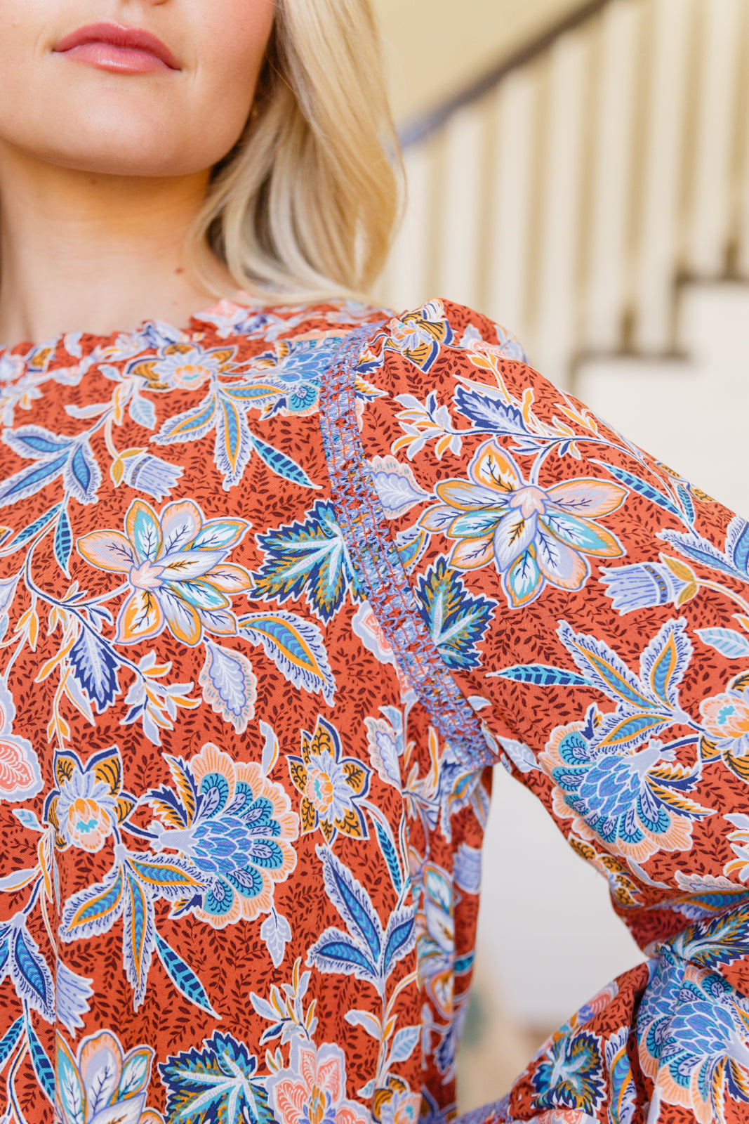 Floral Delight Blouse!