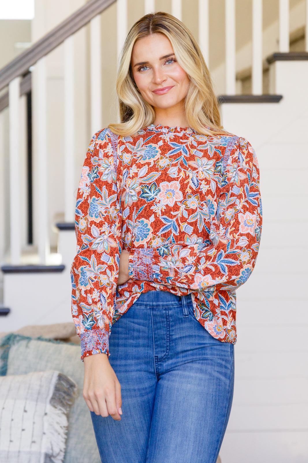 Floral Delight Blouse!