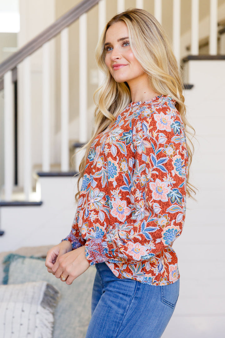 Floral Delight Blouse!